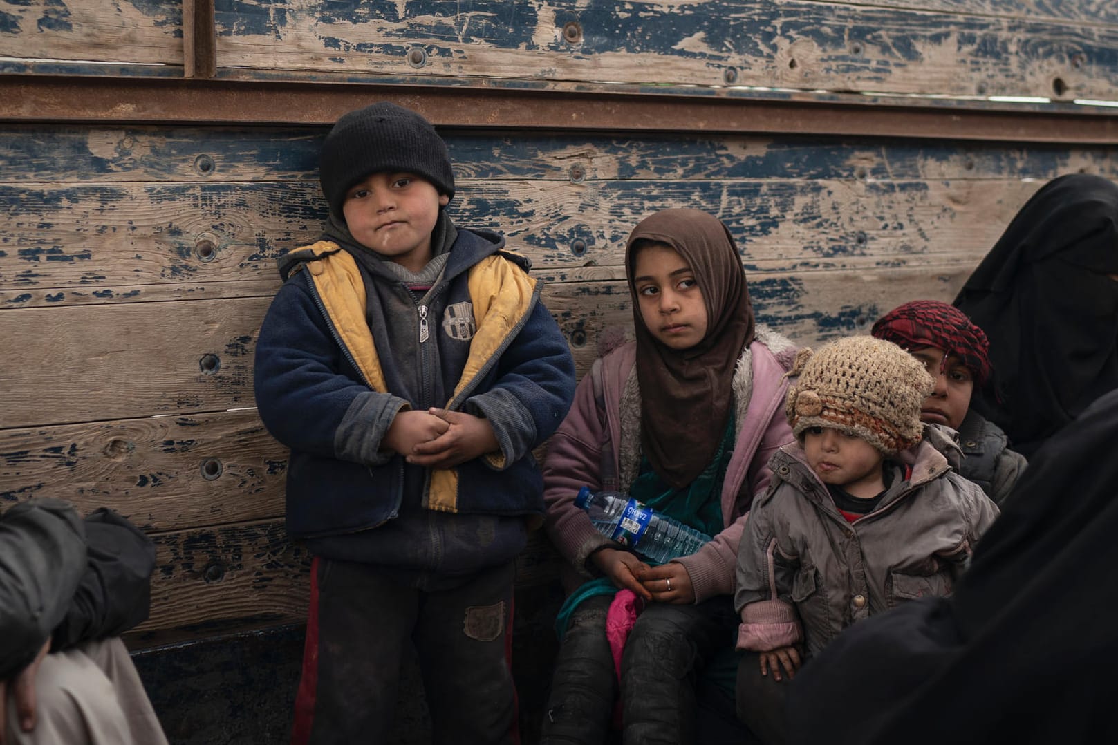 Frauen und Kinder in Syrien (Symbolbild): Nach einem UNICEF-Bericht leiden noch viele Kinder unter den Folgen des Syrien-Konflikts. Frauen und Kinder in Syrien (Symbolbild): Nach einem UNICEF-Bericht leiden noch viele Kinder unter den Folgen des Syrien-Konflikts.