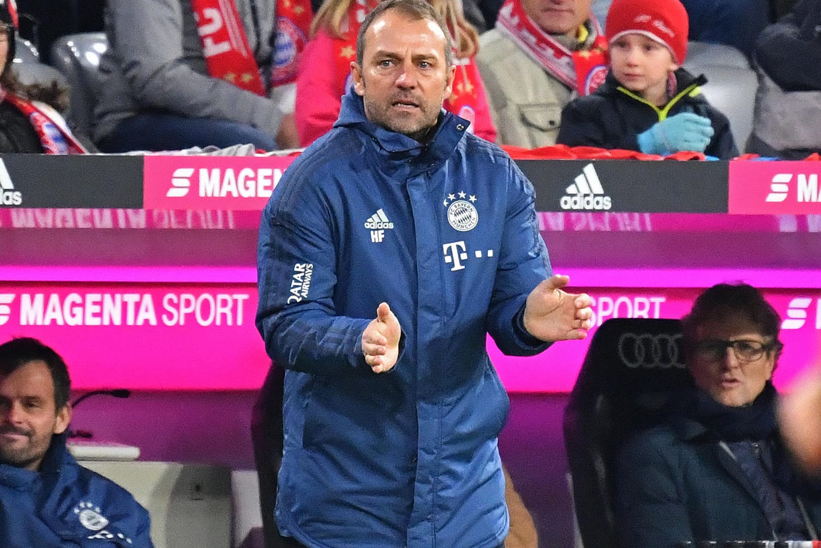 Unter Druck: Trainer Hansi Flick und der FC Bayern. Unter Druck: Trainer Hansi Flick und der FC Bayern.