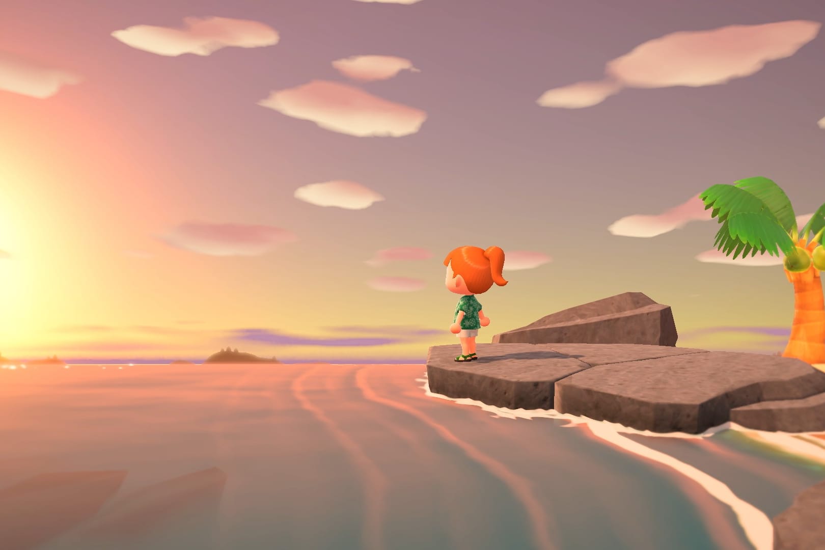 Ausblick von der Insel: In "Animal Crossing: New Horizons" für die Nintendo Switch können Nutzer ihren Alltag gestalten, wie sie wollen. Ausblick von der Insel: In "Animal Crossing: New Horizons" für die Nintendo Switch können Nutzer ihren Alltag gestalten, wie sie wollen.
