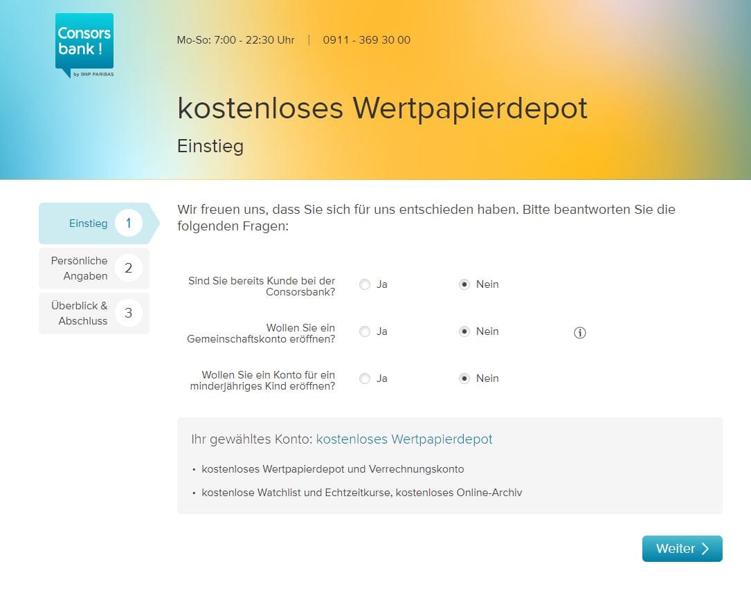 Schritt 1: Depot beantragen. Sie können den Antrag für ein Depot direkt auf der Website Ihres Anbieters ausfüllen. Dafür müssen Sie zunächst ein paar generelle Fragen beantworten – etwa ob Sie bereits Kunde bei der Bank sind. Schritt 1: Depot beantragen. Sie können den Antrag für ein Depot direkt auf der Website Ihres Anbieters ausfüllen. Dafür müssen Sie zunächst ein paar generelle Fragen beantworten – etwa ob Sie bereits Kunde bei der Bank sind.