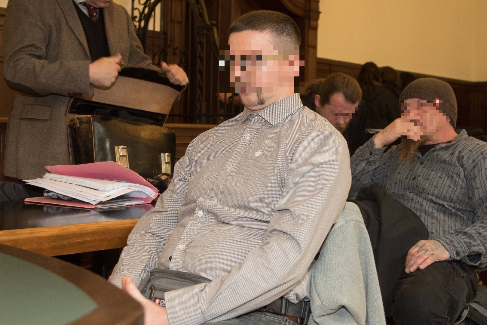 Hendrik M. bei einer Gerichtsverhandlung 2020 (Archivbild): Am Montag wird er den Gerichtssaal nicht betreten. Hendrik M. bei einer Gerichtsverhandlung 2020 (Archivbild): Am Montag wird er den Gerichtssaal nicht betreten.