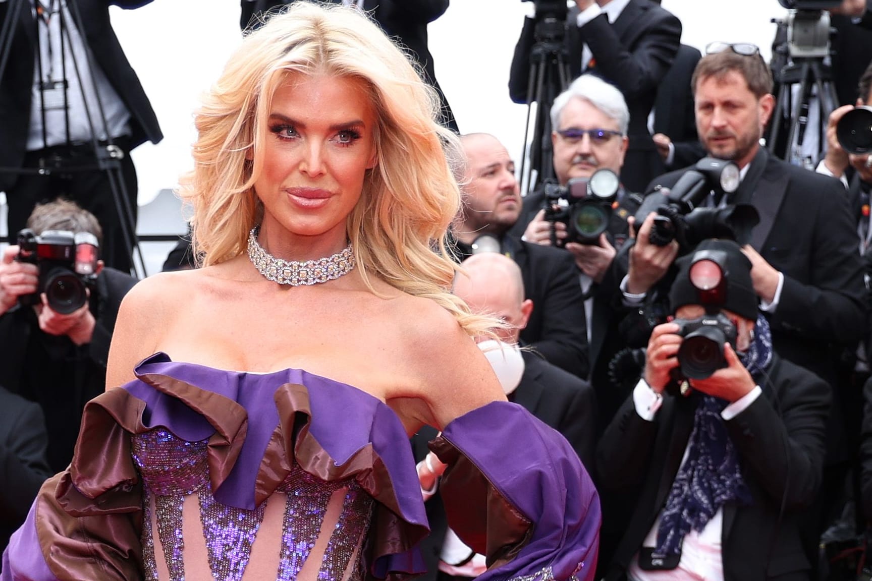 Victoria Silvstedt bei der "Furiosa: A Mad Max Saga"-Premiere in Cannes.