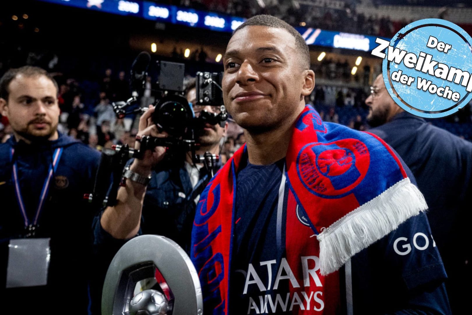 Abschied von Paris St. Germain: Kylian Mbappé will eine neue Herausforderung antreten. Gerüchten zufolge bei Real Madrid, allerdings hat der Klub bislang nichts verkündet. Abschied von Paris St. Germain: Kylian Mbappé will eine neue Herausforderung antreten. Gerüchten zufolge bei Real Madrid, allerdings hat der Klub bislang nichts verkündet.