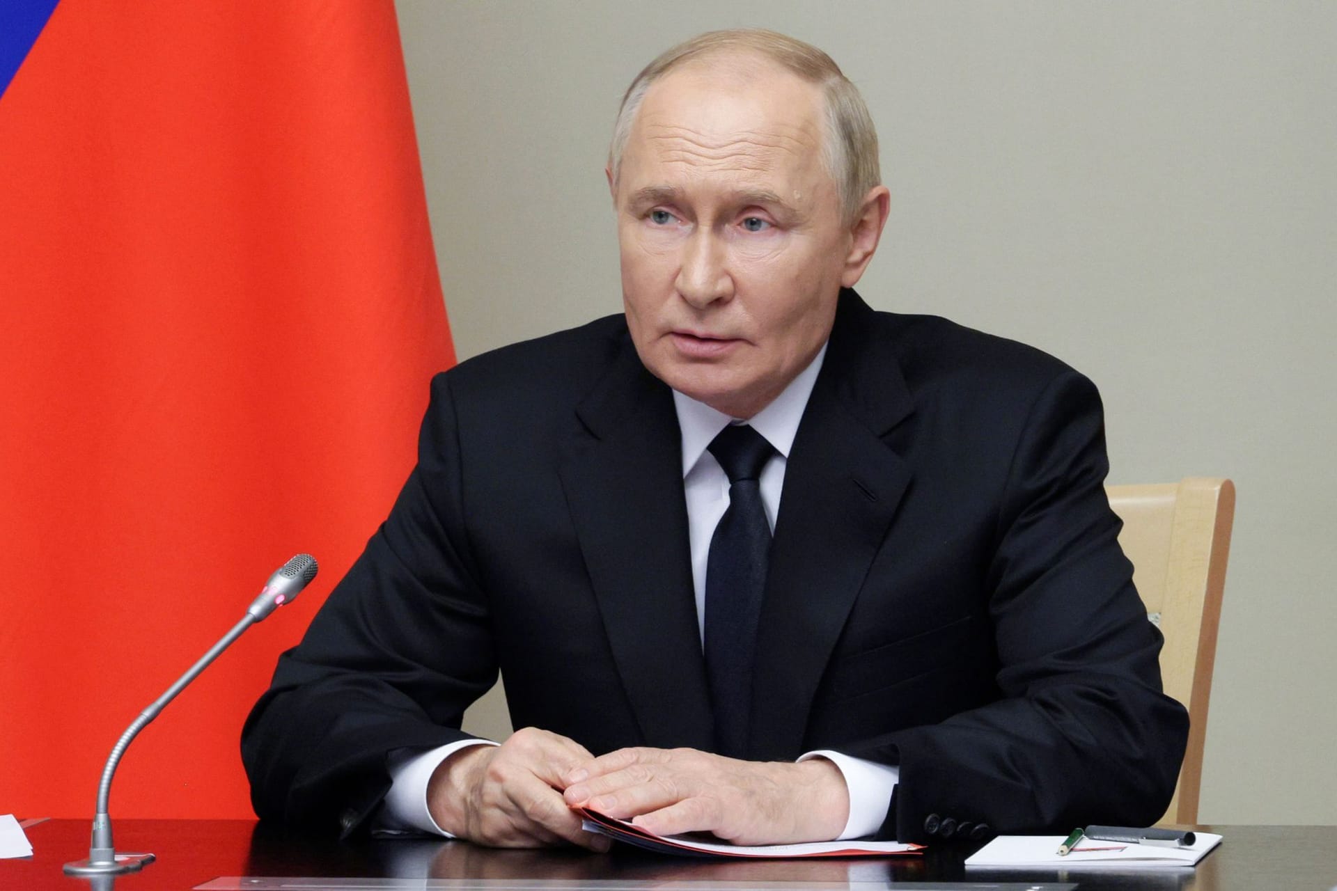Russlands Präsident Putin Russlands Präsident Putin