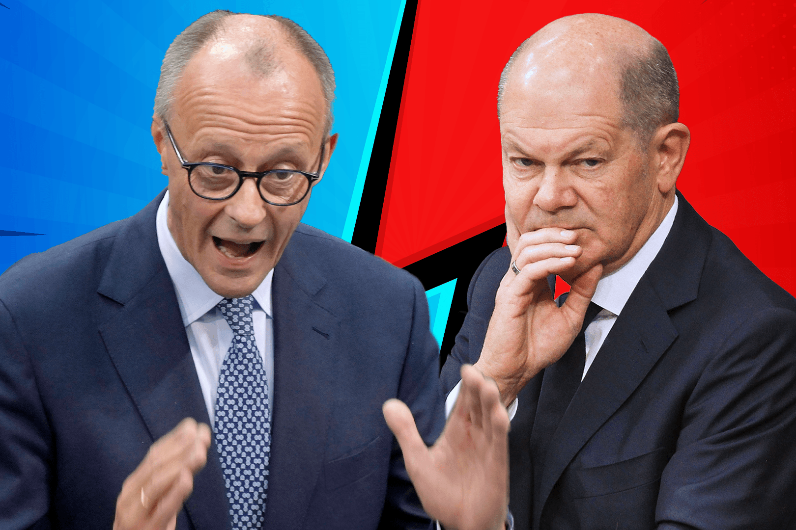 Friedrich Merz warf der Ampelregierung mangelnde Unterstützung Israels vor. Friedrich Merz warf der Ampelregierung mangelnde Unterstützung Israels vor.