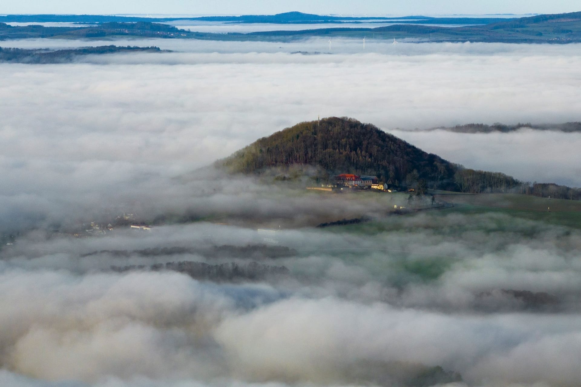 Inversionswetterlage in Thüringen Inversionswetterlage in Thüringen