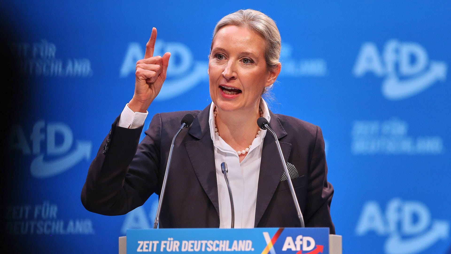Alice Weidel: Die AfD-Chefin wurde am Samstag von 600 Delegierten als Kanzlerkandidatin bestätigt.