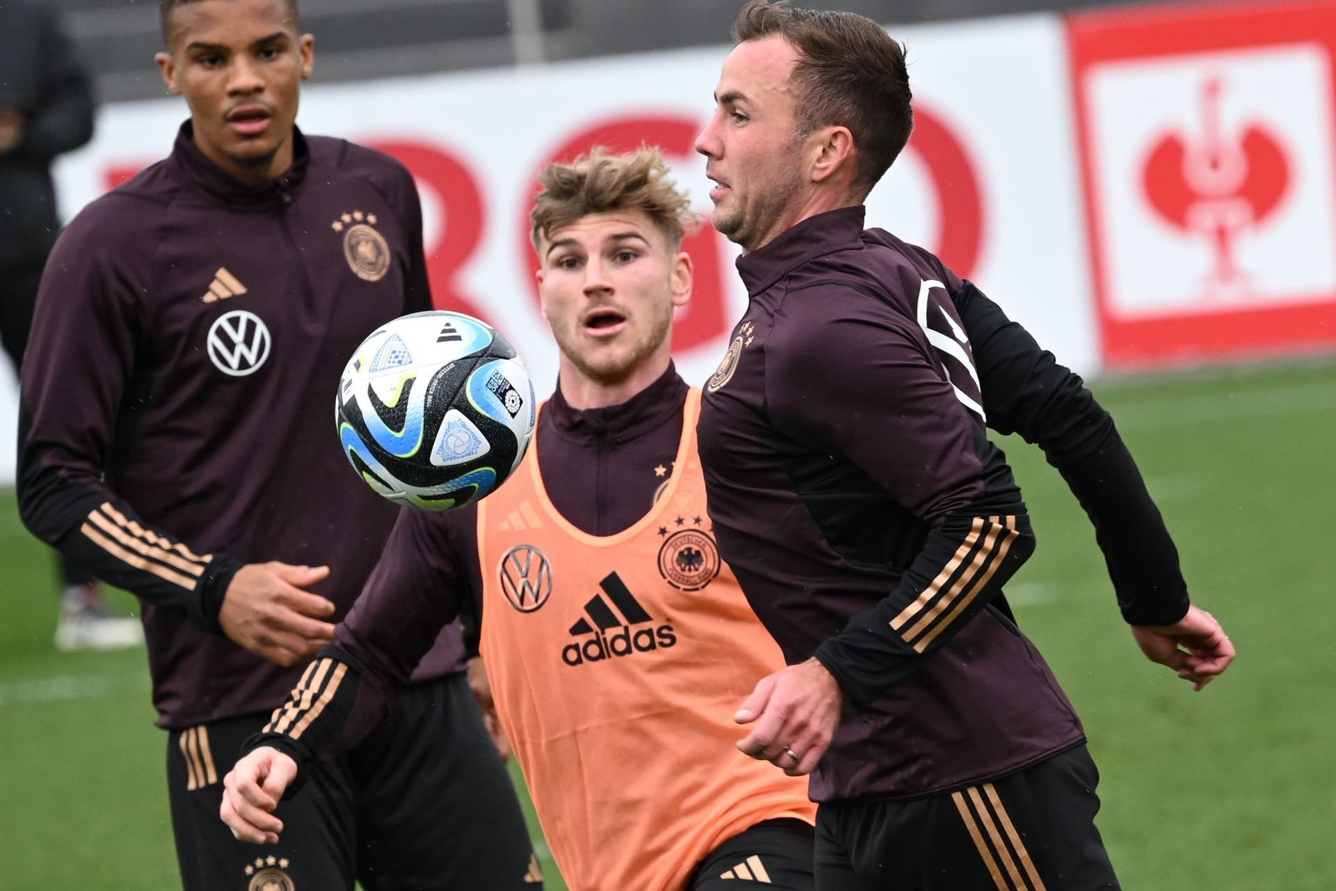 Nationalmannschaft vor dem Länderspiel gegen Peru