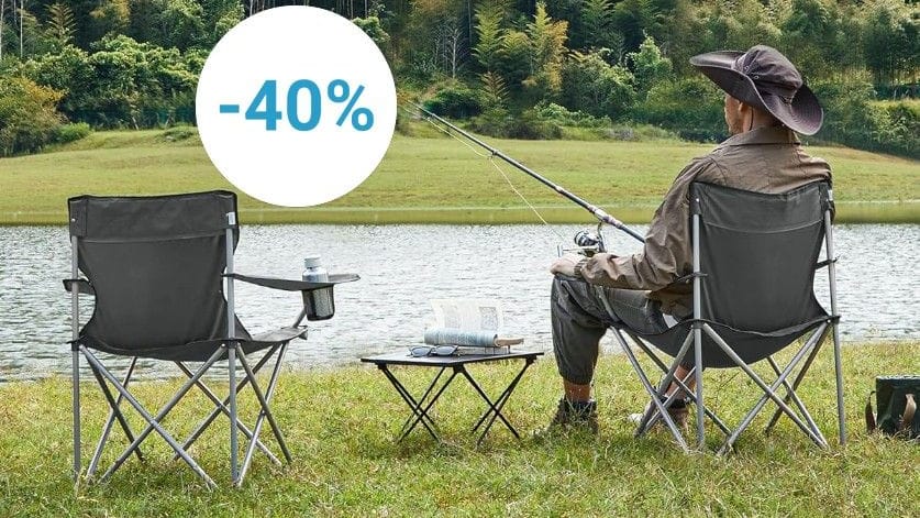 Amazon-Angebot: Sichern Sie sich jetzt zwei Campingstühle für weniger als 26 Euro. Amazon-Angebot: Sichern Sie sich jetzt zwei Campingstühle für weniger als 26 Euro.