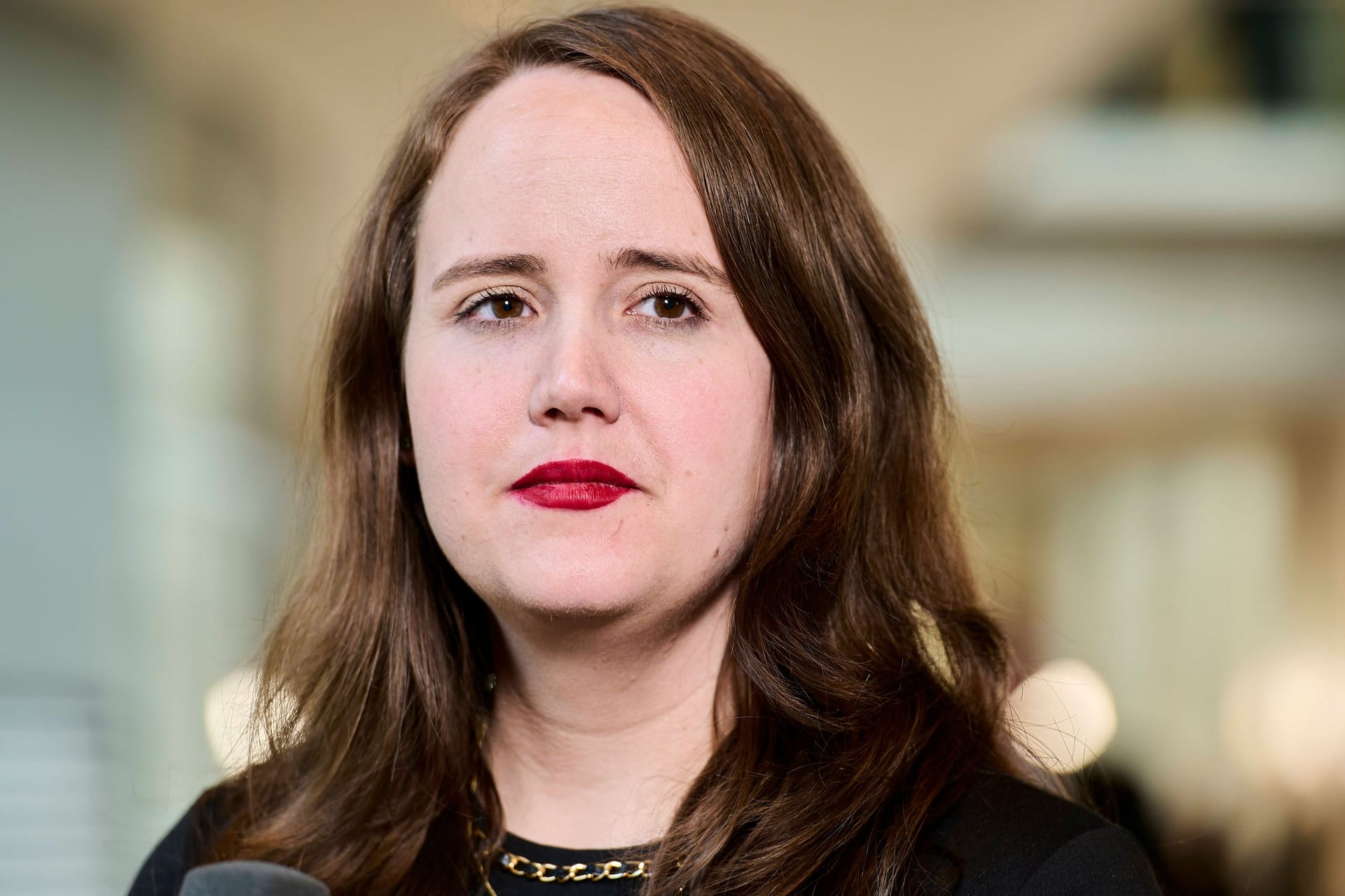 Ricarda Lang gefällt nicht, was sie im Koalitionsvertrag von CDU und SPD lesen kann (Archivbild).