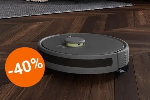 Im Aldi-Onlineshop ist ein leistungsstarker Saugroboter von AEG heute radikal reduziert. Im Aldi-Onlineshop ist ein leistungsstarker Saugroboter von AEG heute radikal reduziert.