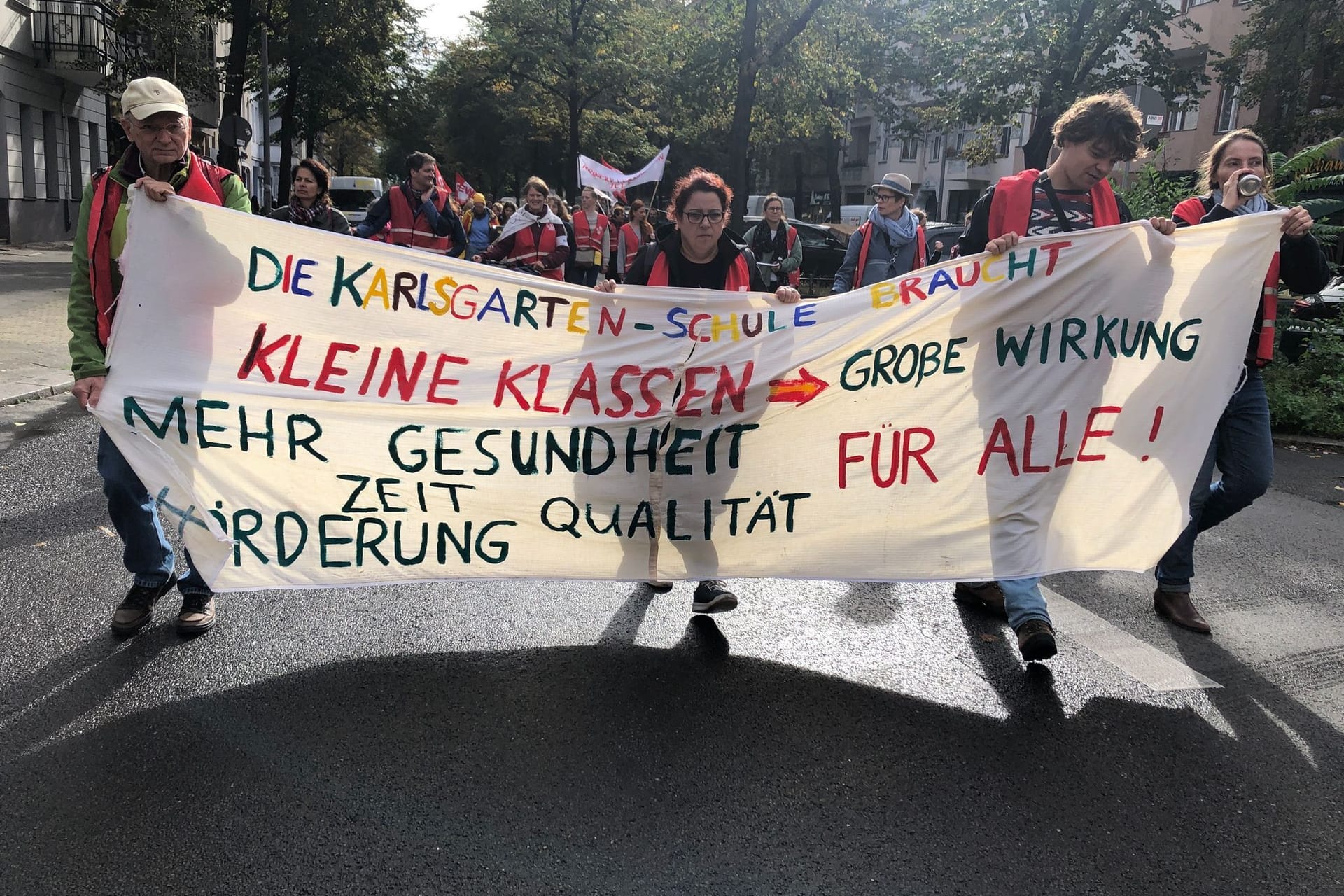 Dreitägiger Warnstreik der GEW an Berliner Schulen