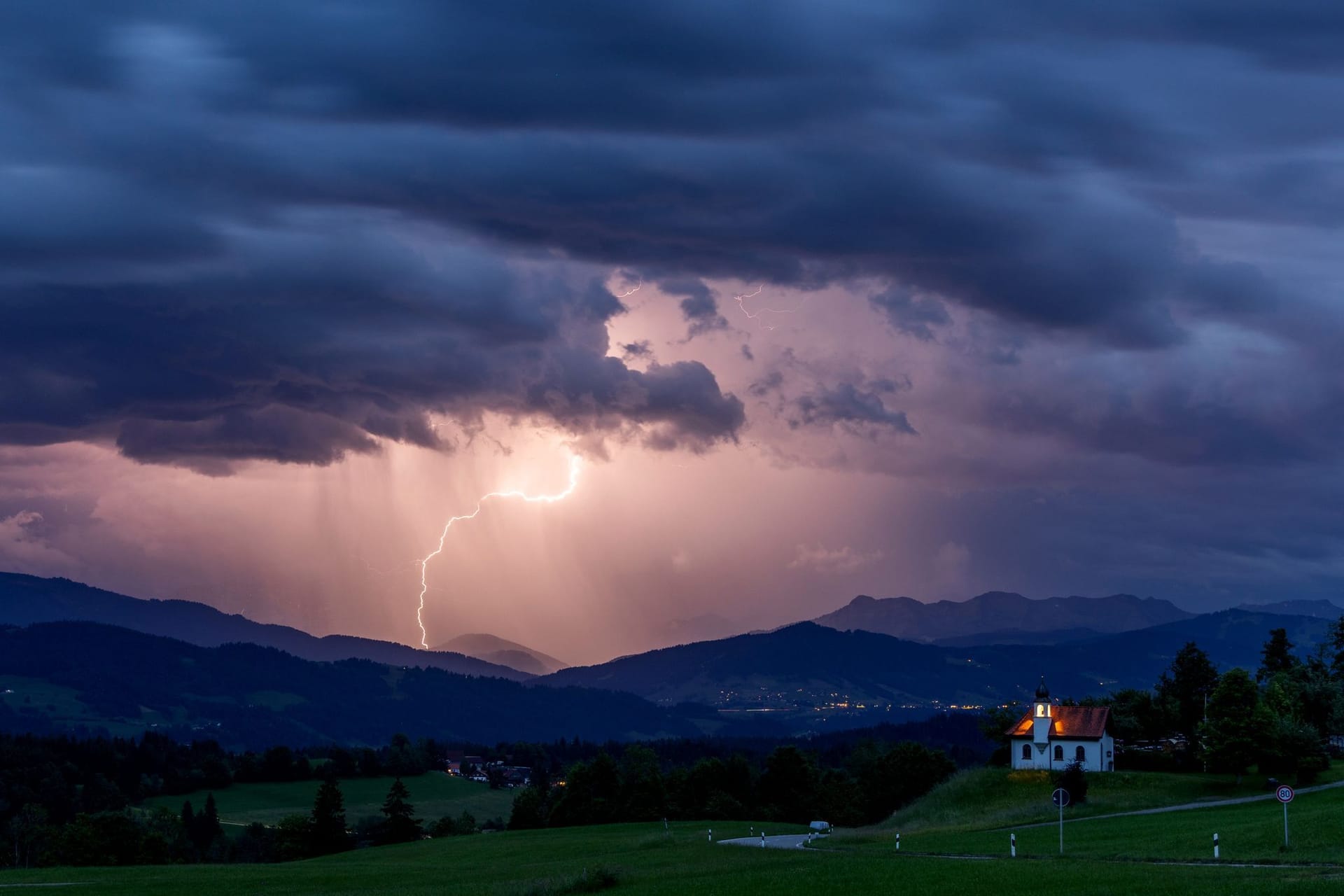 Gewitter in Bayern Gewitter in Bayern